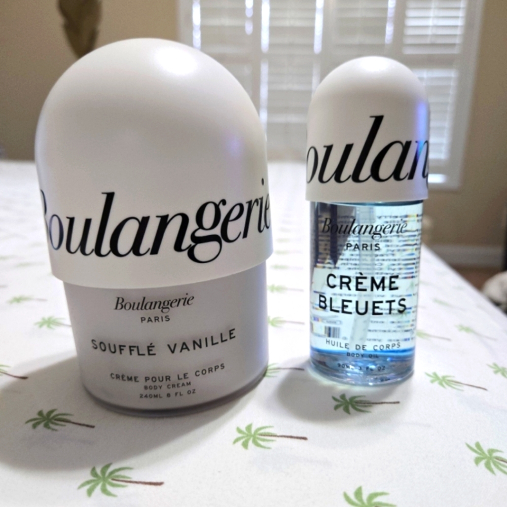 Boulangerie Souffle Vanille Body Cream AND Creme Bleuets Body Oil
